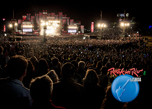 Vá ao Rock In Rio e pague com o telemóvel.